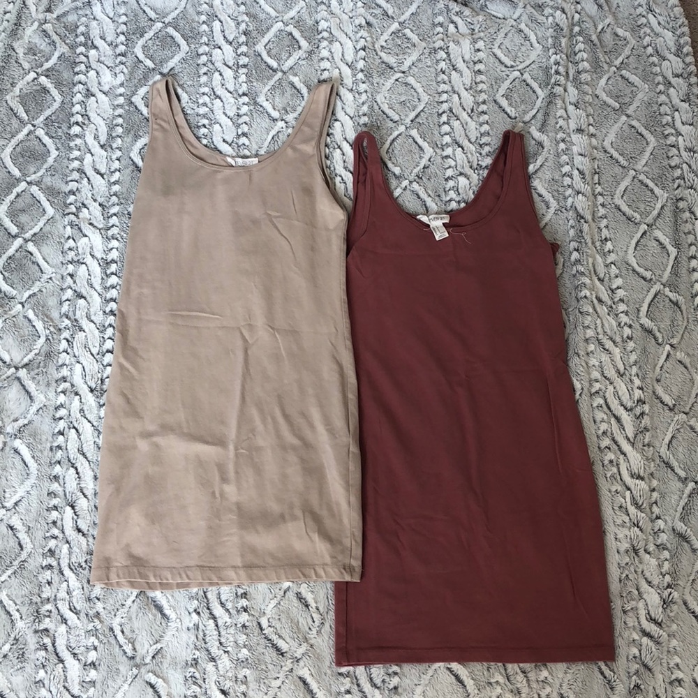 TWO body con dresses !!